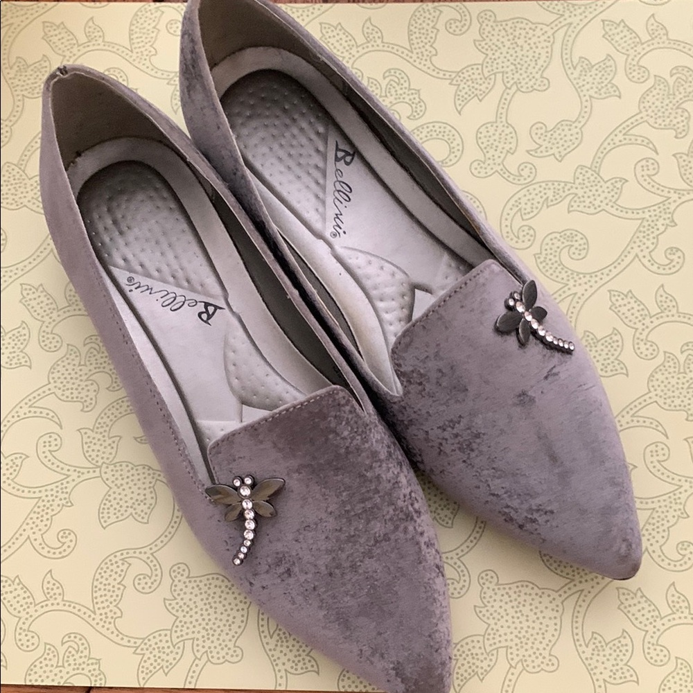 Bellini Flats in Black - Comfortable and Stylish Shoes
